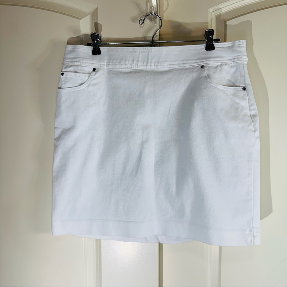 Kim Rogers Women's White Skort 12